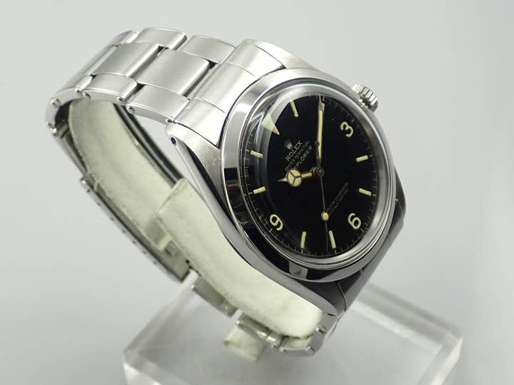 ロレックス エクスプローラーI Ref.1016MM ステンレススチール ブラック文字盤