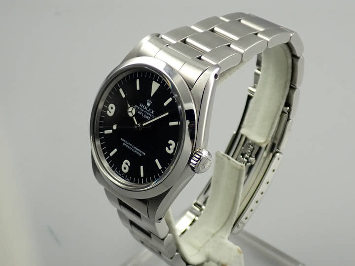 ロレックス エクスプローラーI Ref.1016 ステンレススチール ブラック文字盤