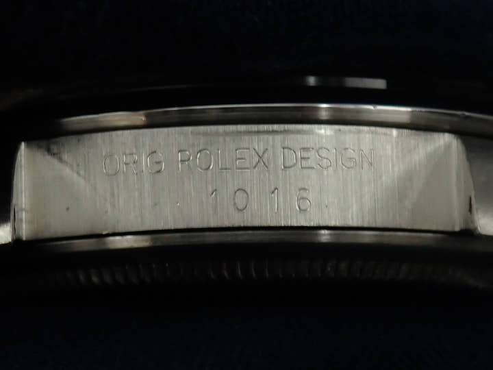 ロレックス エクスプローラーI Ref.1016 ステンレススチール ブラック文字盤