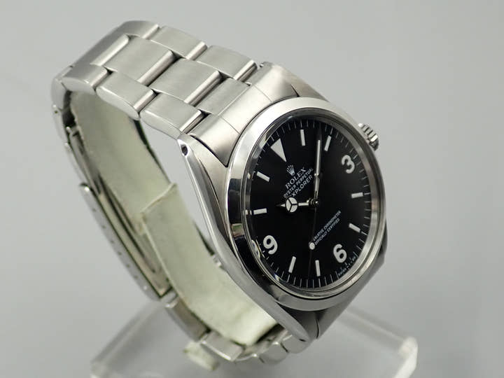 ロレックス エクスプローラーI Ref.1016 ステンレススチール ブラック文字盤