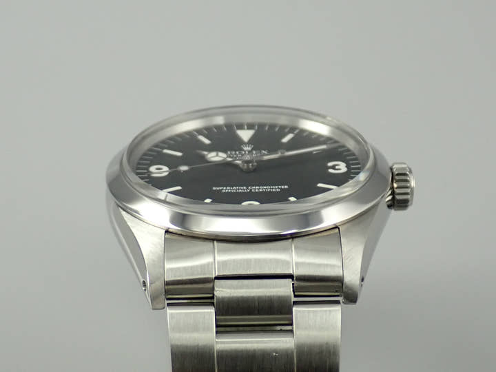 ロレックス エクスプローラーI Ref.1016 ステンレススチール ブラック文字盤 中古 8H1A6K2S