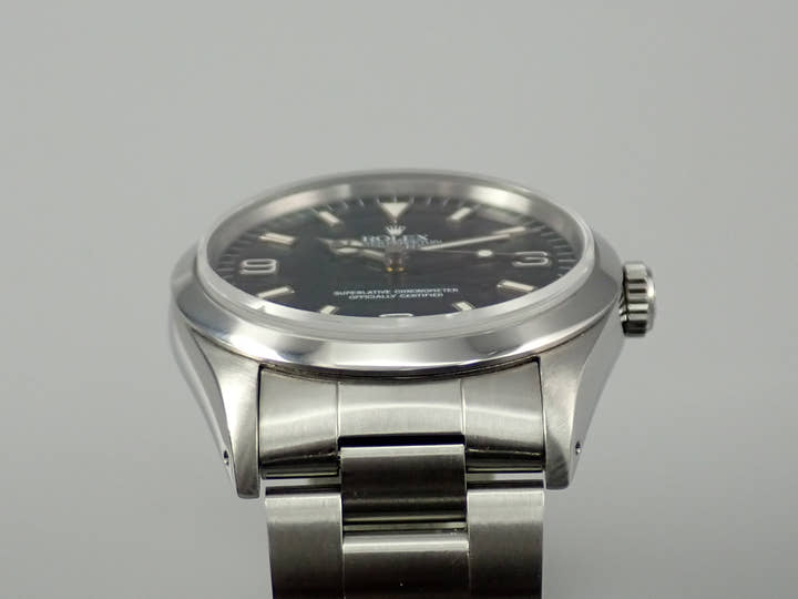 ロレックス エクスプローラーI Ref.14270 ステンレススチール ブラック文字盤