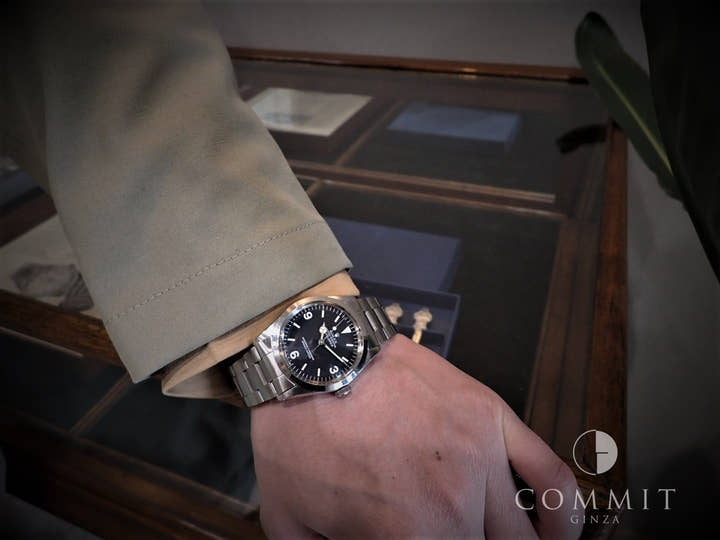 ロレックス エクスプローラーI Ref.1016 ステンレススチール ブラック文字盤