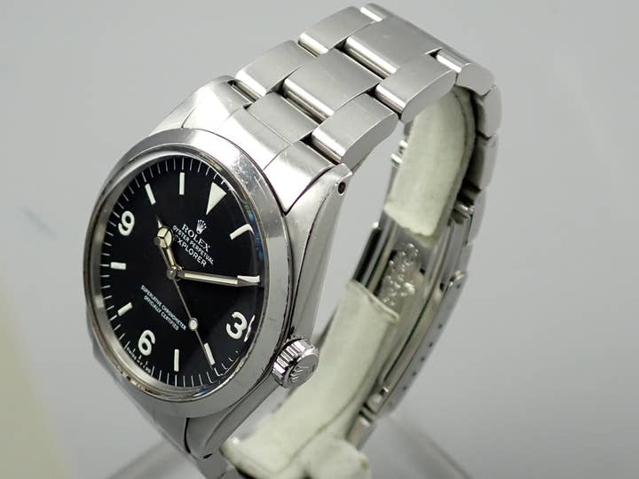 ロレックス エクスプローラーI Ref.1016 ステンレススチール ブラック文字盤