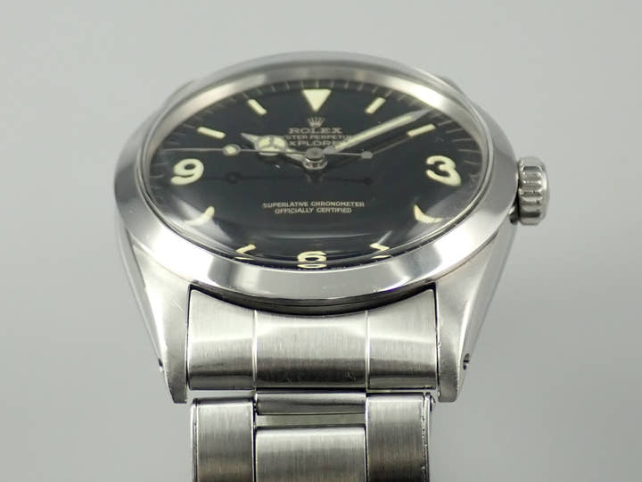 ロレックス エクスプローラーI Ref.1016 ステンレススチール ブラック文字盤
