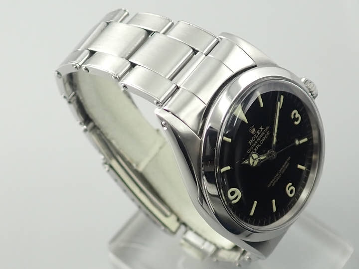 ロレックス エクスプローラーI Ref.1016 ステンレススチール ブラック文字盤