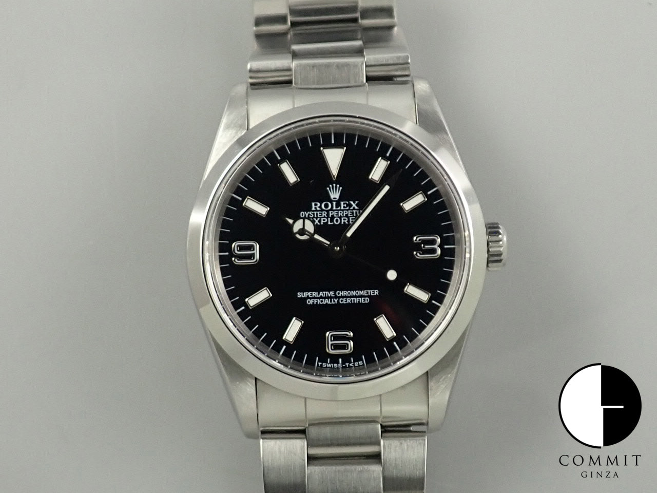 Rolex Explorer I 14270 Black Used 3AYHZCXX ｜高級腕時計の