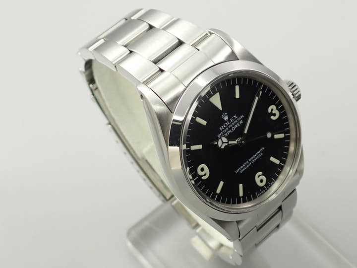 ロレックス エクスプローラーI Ref.1016 ステンレススチール ブラック文字盤