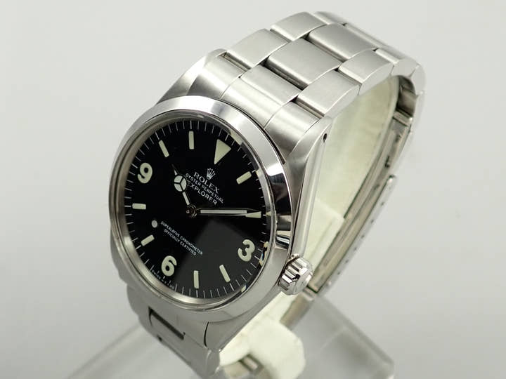 ロレックス エクスプローラーI Ref.1016 ステンレススチール ブラック文字盤