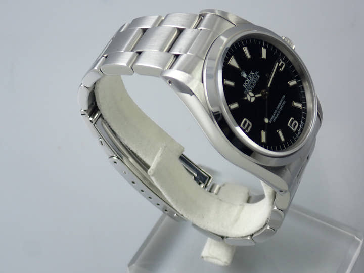 ロレックス エクスプローラーI Ref.14270 ステンレススチール ブラック文字盤