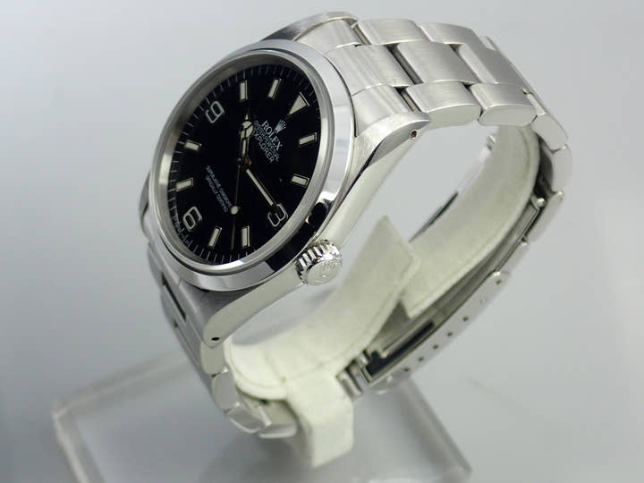 ロレックス エクスプローラーI Ref.14270 ステンレススチール ブラック文字盤