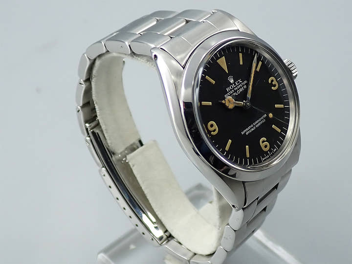 ロレックス エクスプローラーI Ref.1016 ステンレススチール ブラック文字盤