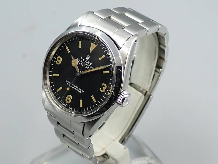 ロレックス エクスプローラーI Ref.1016 ステンレススチール ブラック文字盤