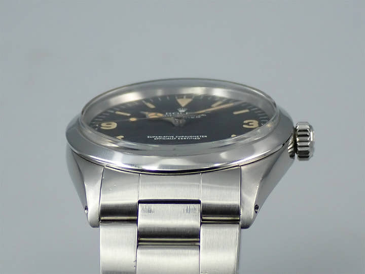 ロレックス エクスプローラーI Ref.1016 ステンレススチール ブラック文字盤