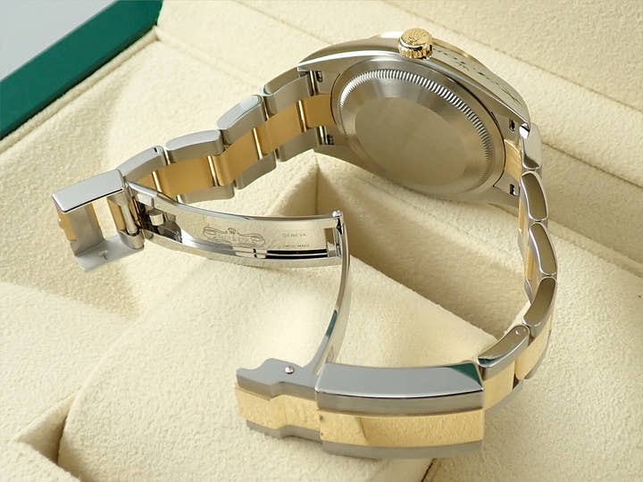 ロレックス エクスプローラー36 Ref.124273 ステンレススチール/イエローゴールド ブラック文字盤