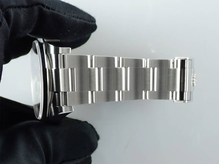 ロレックス エクスプローラーI 鏡面ブラックアウト Ref.214270 ステンレススチール ブラック文字盤