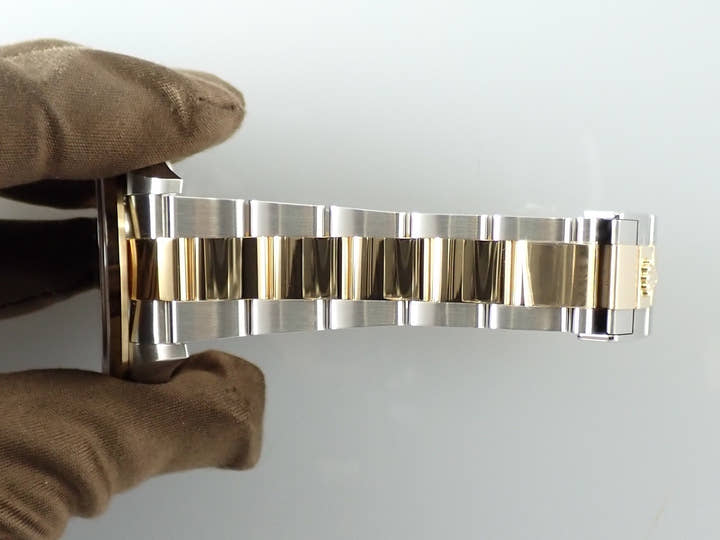 ロレックス エクスプローラー36 Ref.124273 ステンレススチール/イエローゴールド ブラック文字盤