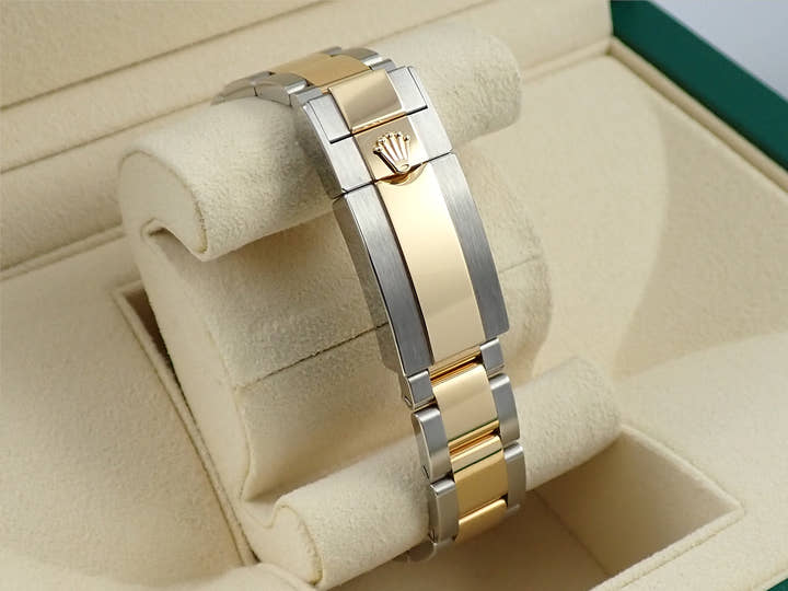 ロレックス エクスプローラー36 Ref.124273 ステンレススチール/イエローゴールド ブラック文字盤