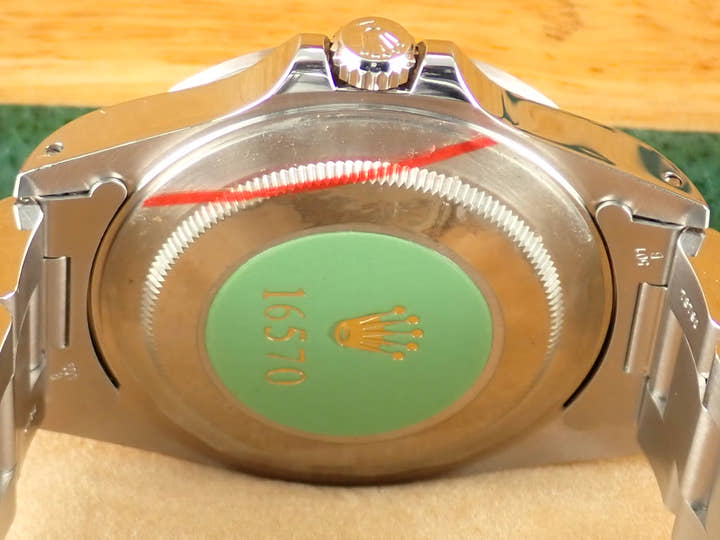 ロレックス エクスプローラーII Ref.16570 ホワイト文字盤 極美品 explorer2-113