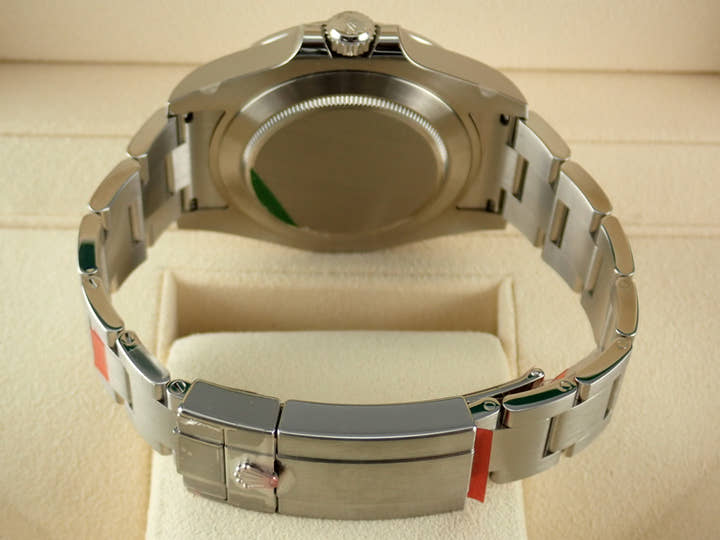 ロレックス エクスプローラーII Ref.216570 ホワイト文字盤 未使用 explorer2-114-2