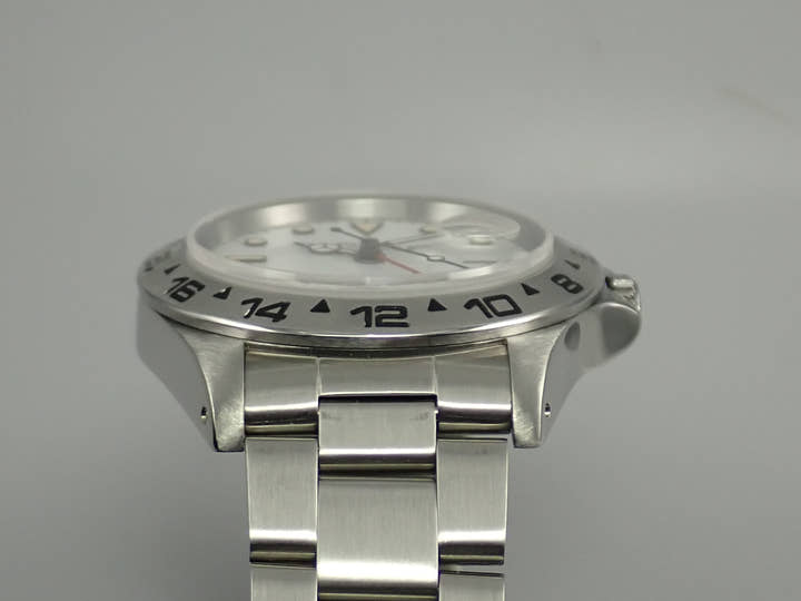 ロレックス エクスプローラーII Ref.16550 ステンレススチール ホワイト文字盤