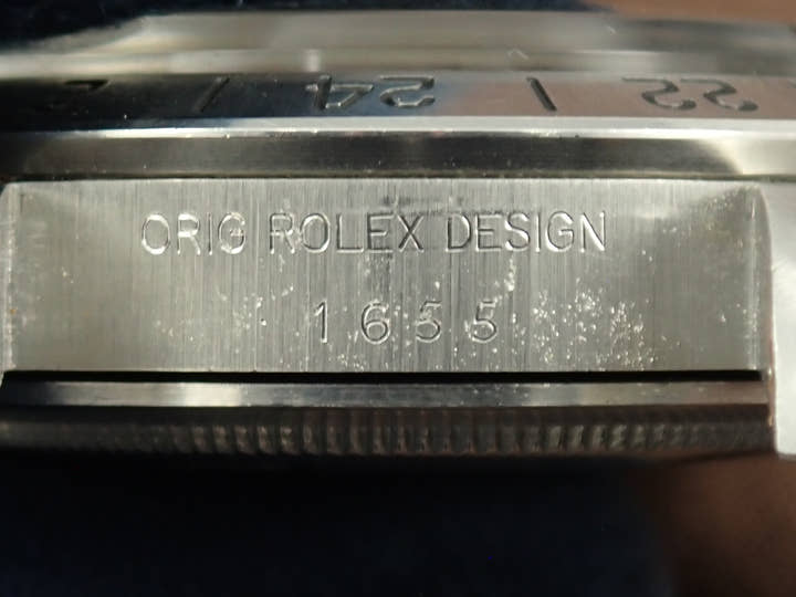 ロレックス エクスプローラーII Ref.1655 ステンレススチール ブラック文字盤