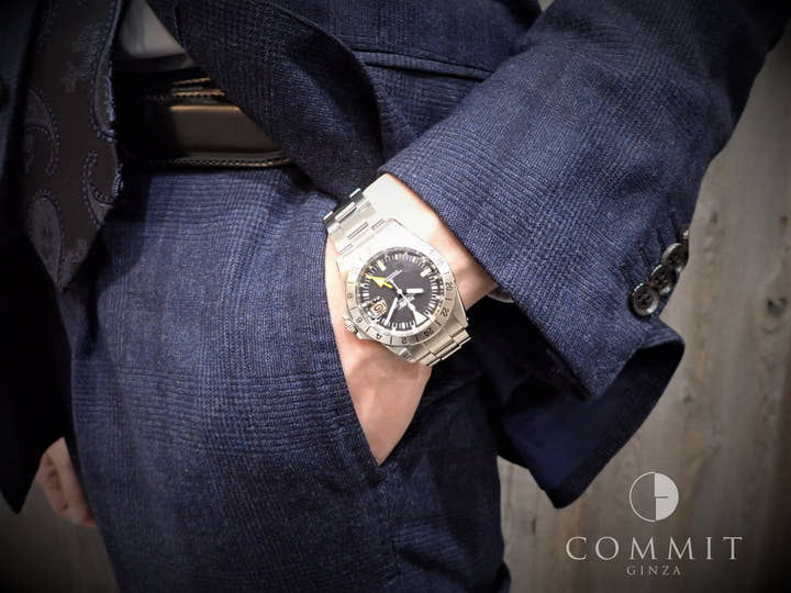 ロレックス エクスプローラーII Ref.1655 ステンレススチール ブラック文字盤