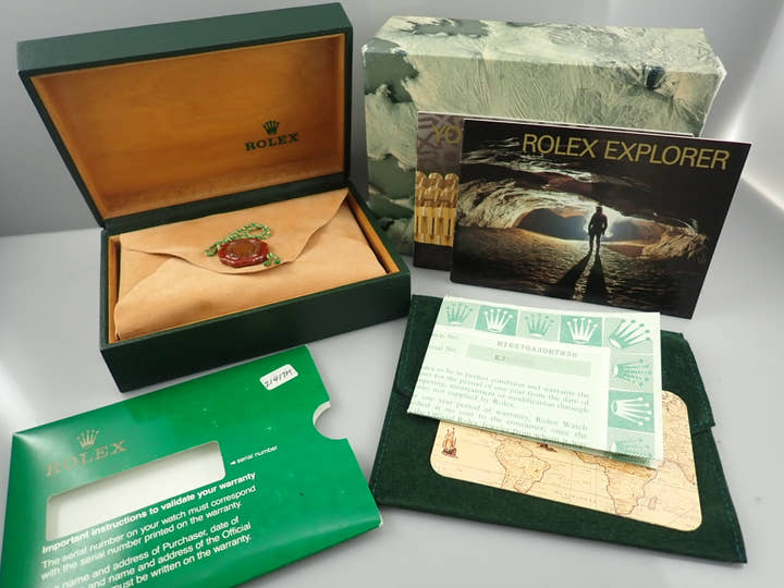 ロレックス エクスプローラーII Ref.16570 ステンレススチール ブラック文字盤