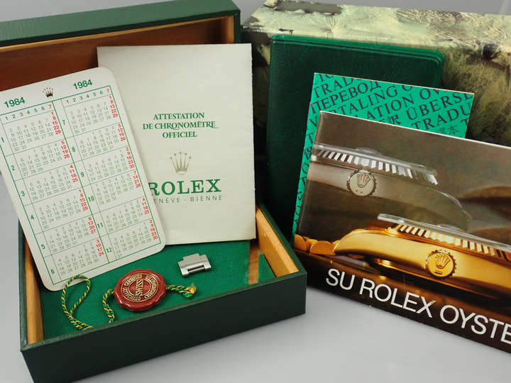 ロレックス エクスプローラーII Ref.1655 ステンレススチール ブラック文字盤