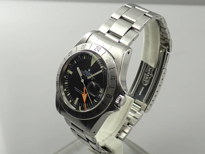 ロレックス エクスプローラーII Ref.1655 ステンレススチール ブラック文字盤