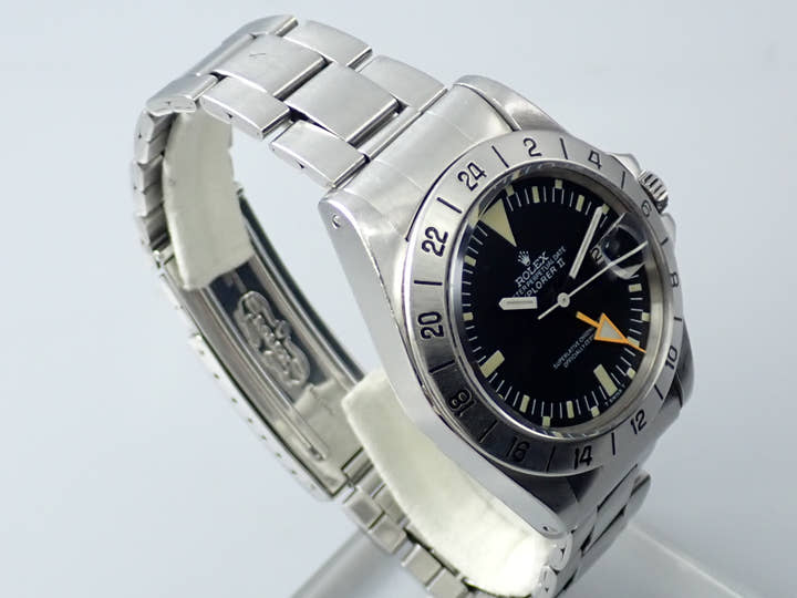 ロレックス エクスプローラーII Ref.1655 ステンレススチール ブラック文字盤