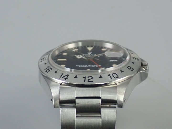 ロレックス エクスプローラーII Ref.16570 ステンレススチール ブラック文字盤