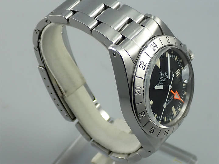 ロレックス エクスプローラーII Ref.1655 ステンレススチール ブラック文字盤