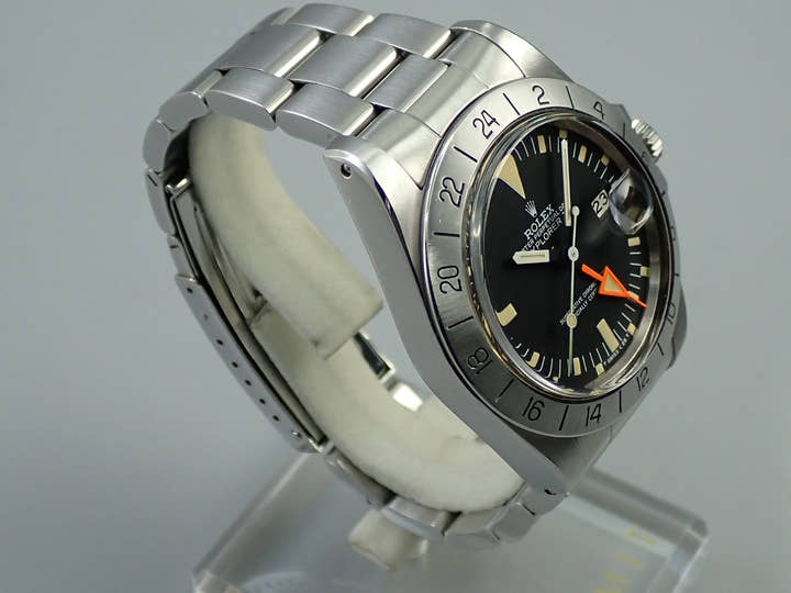 ロレックス エクスプローラーII Ref.1655 ステンレススチール ブラック文字盤