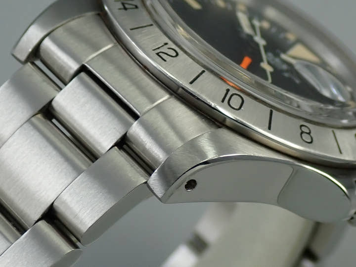 ロレックス エクスプローラーII Ref.1655 ステンレススチール ブラック文字盤