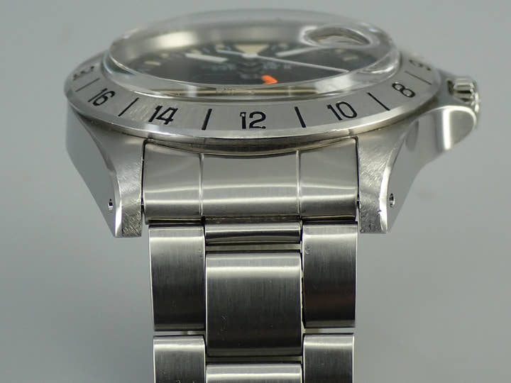 ロレックス エクスプローラーII Ref.1655 ステンレススチール ブラック文字盤