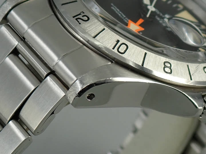 ロレックス エクスプローラーII Ref.1655 ステンレススチール ブラック文字盤