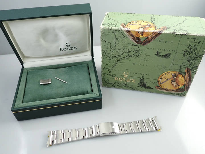 ロレックス エクスプローラーII Ref.1655 ステンレススチール ブラック文字盤