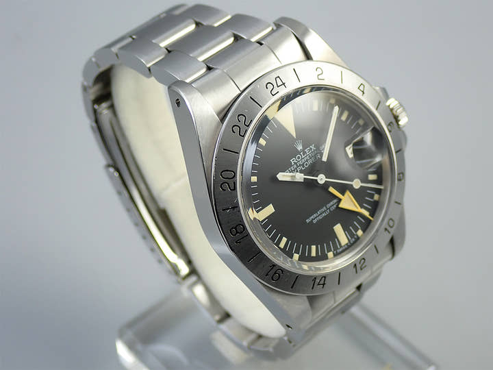 ロレックス エクスプローラーII Ref.1655 ステンレススチール ブラック文字盤