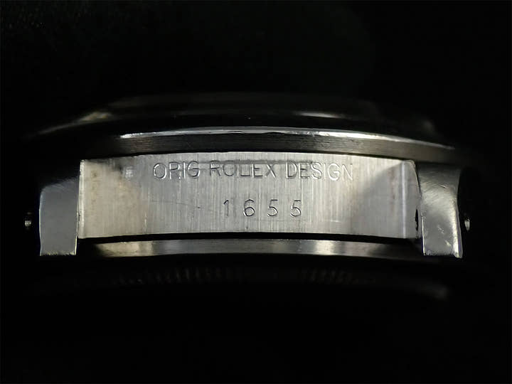 ロレックス エクスプローラーII Ref.1655 ステンレススチール ブラック文字盤