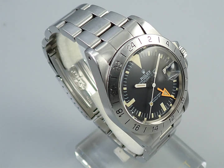 ロレックス エクスプローラーII Ref.1655 ステンレススチール ブラック文字盤