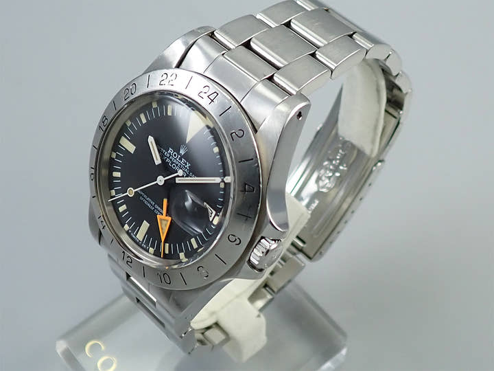 ロレックス エクスプローラーII Ref.1655 ステンレススチール ブラック文字盤