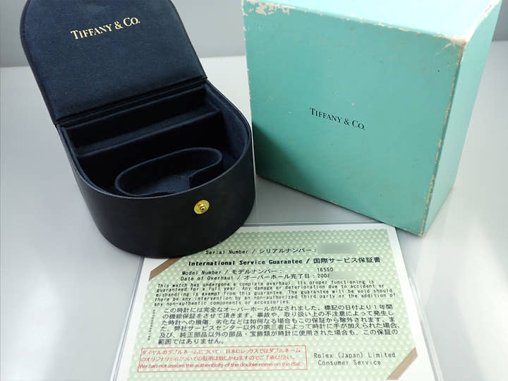 ロレックス エクスプローラーII Ref.16550 ステンレススチール ホワイト文字盤