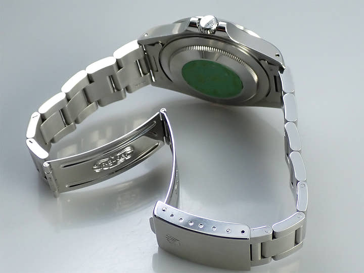 ロレックス エクスプローラーII Ref.16550 ステンレススチール ブラック文字盤