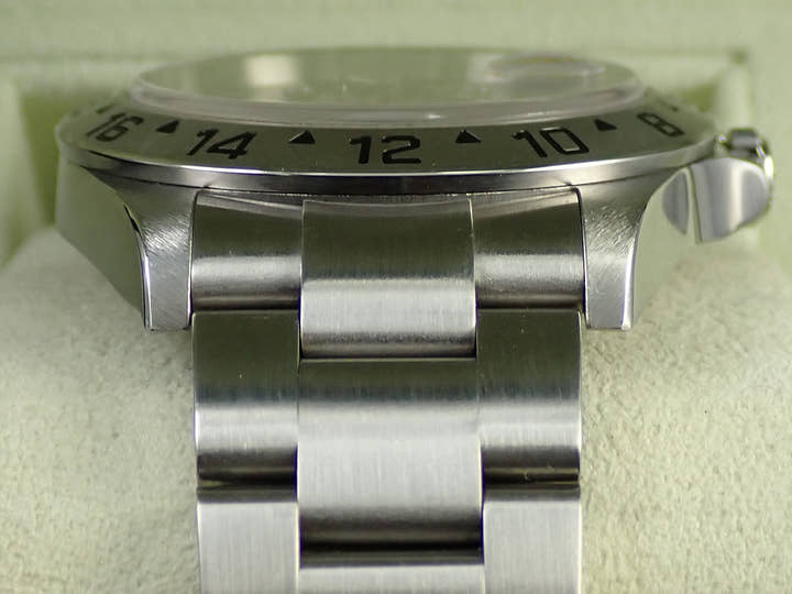 Rolex Explorer II Ref. 16570 Stainless Steel Black Dial