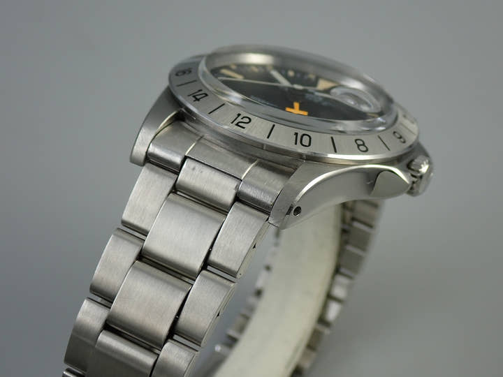 ロレックス エクスプローラーII Ref.1655 ステンレススチール ブラック文字盤