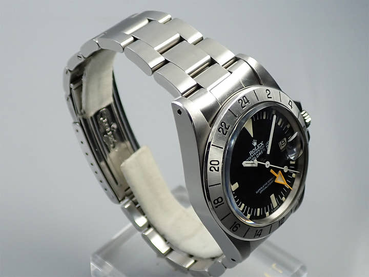 ロレックス エクスプローラーII Ref.1655 ステンレススチール ブラック文字盤