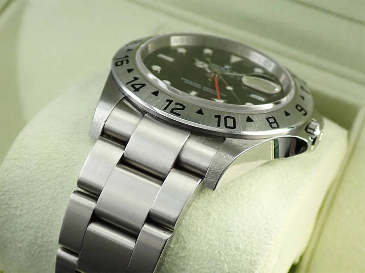 Rolex Explorer II Ref. 16570 Stainless Steel Black Dial