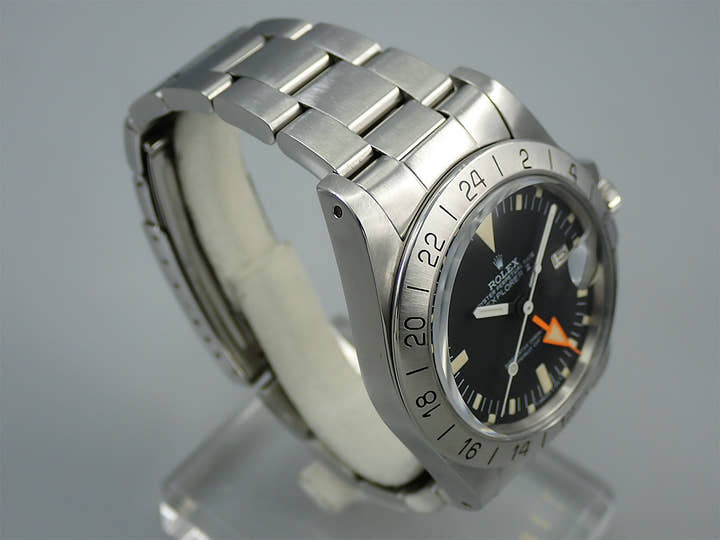 ロレックス エクスプローラーII Ref.1655 ステンレススチール ブラック文字盤