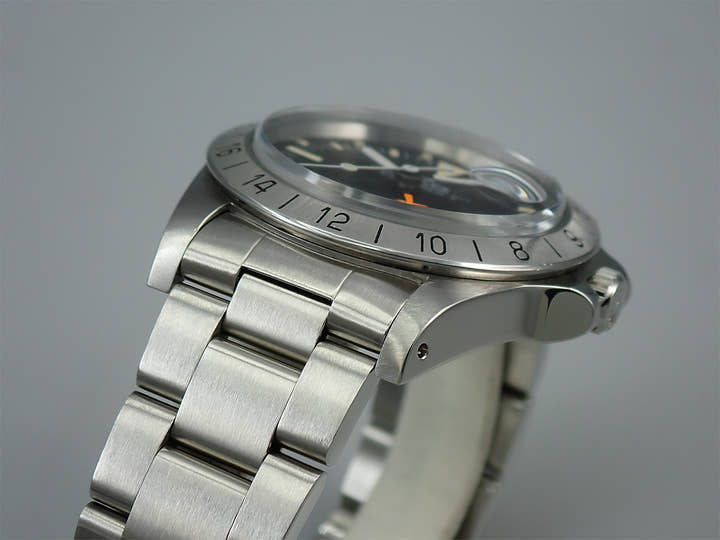 ロレックス エクスプローラーII Ref.1655 ステンレススチール ブラック文字盤